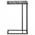Accent Table with Marble Top Grey