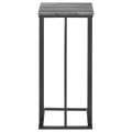 Accent Table with Marble Top Grey