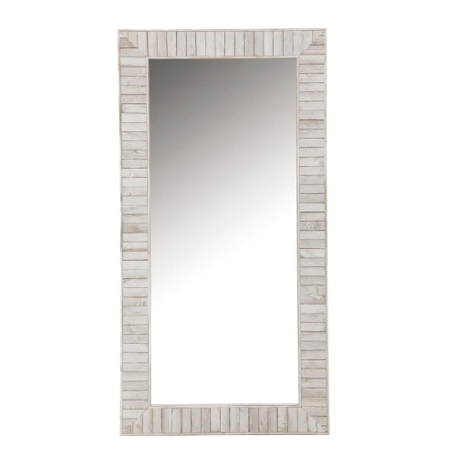 Rectangular Wall Mirror White