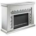 Rectangular Freestanding Fireplace Mirror
