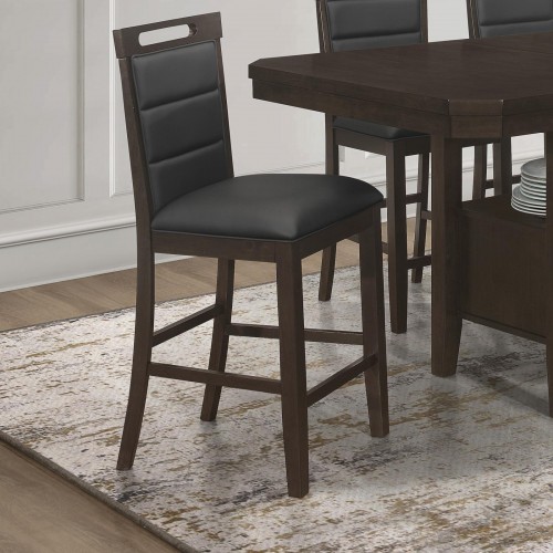 WOODEN COUNTER HT DINING CHAIRS